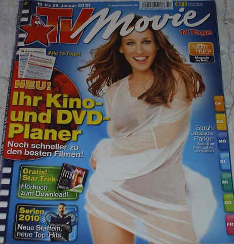 TV MOVIE magazine side cover Issue 2 January 2010