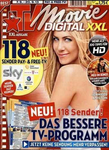 TV MOVIE magazine side cover Issue 19 7 September 2013