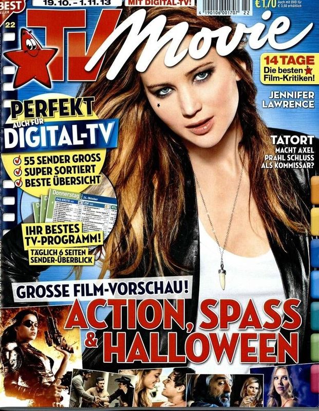 TV MOVIE magazine side cover Issue 22  2013