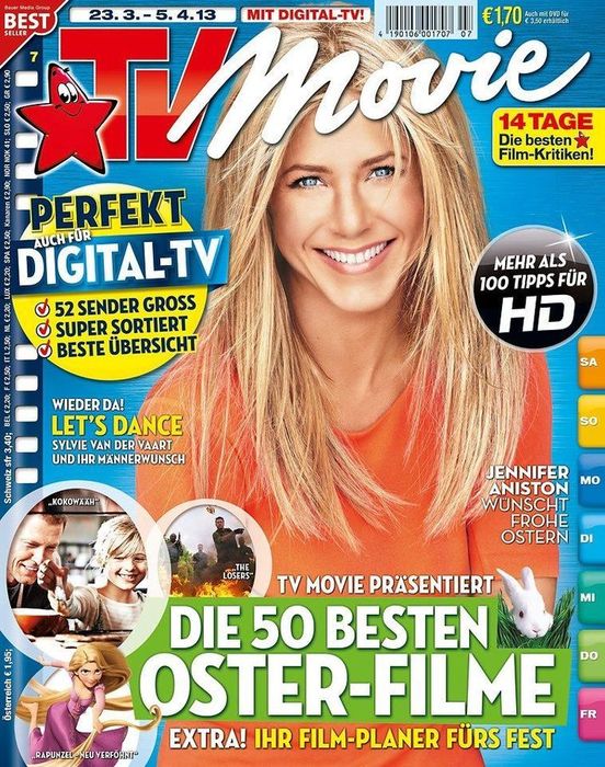 TV MOVIE magazine side cover Issue 7  2013