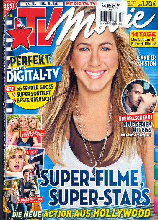 TV MOVIE magazine side cover Issue 10 3 May 2014