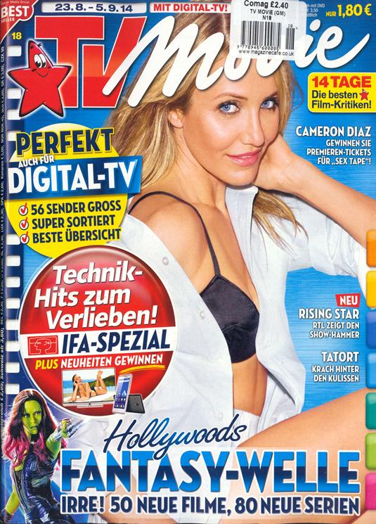 TV MOVIE magazine side cover Issue 18 23 August 2014