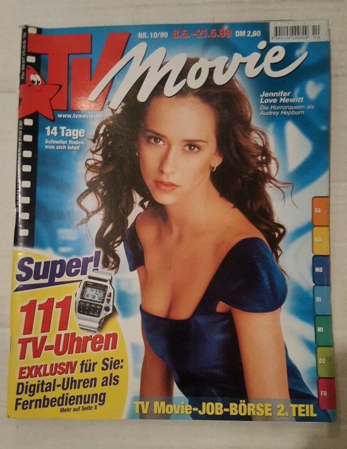 TV MOVIE magazine side cover Issue 10 May 1999