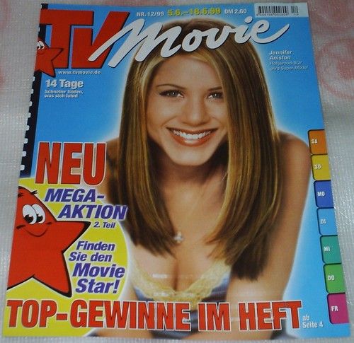 TV MOVIE magazine side cover Issue 12 June 1999