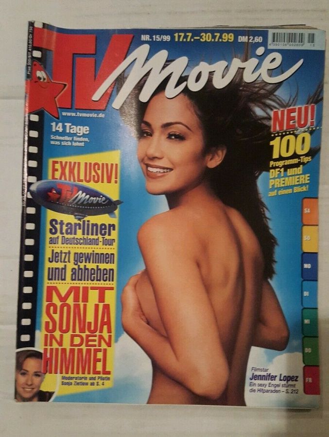TV MOVIE magazine side cover Issue 15 July 1999
