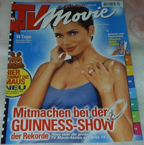 TV MOVIE magazine side cover Issue 2 January 1999