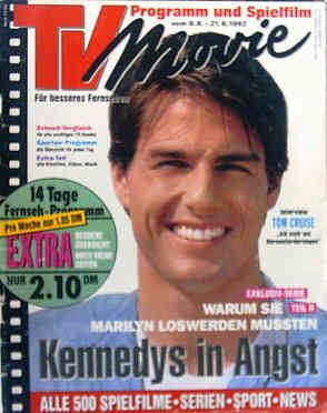 TV MOVIE magazine side cover 8 August 1992