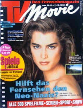 TV MOVIE magazine side cover 28 November 1992