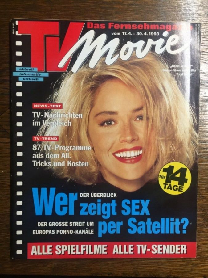 TV MOVIE magazine side cover 17 April 1993