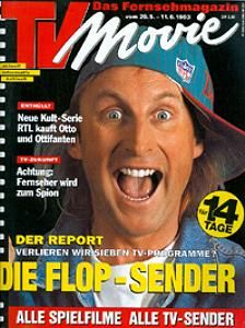 TV MOVIE magazine side cover 29 May 1993