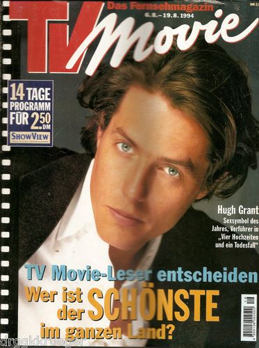 TV MOVIE magazine side cover 6 August 1994