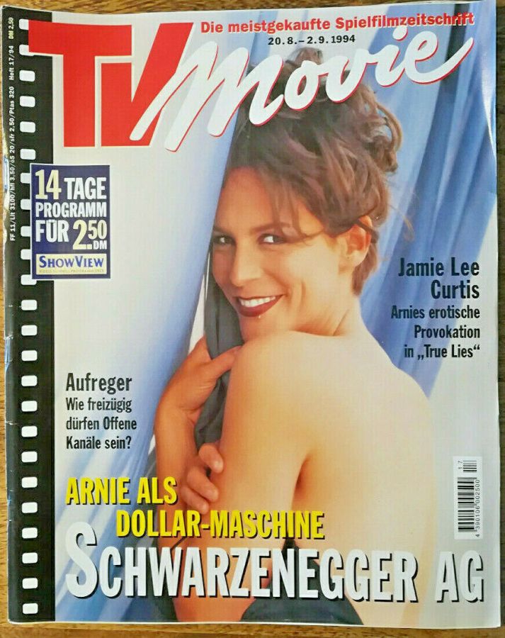 TV MOVIE magazine side cover 20 August 1994