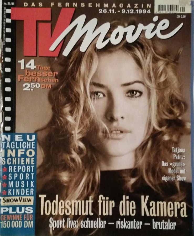 TV MOVIE magazine side cover 26 November 1994