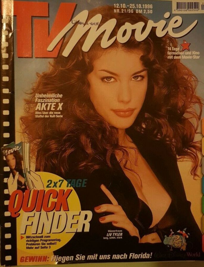 TV MOVIE magazine side cover 12 October 1996