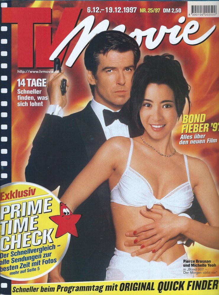 TV MOVIE magazine side cover Issue 25 6 December 1997