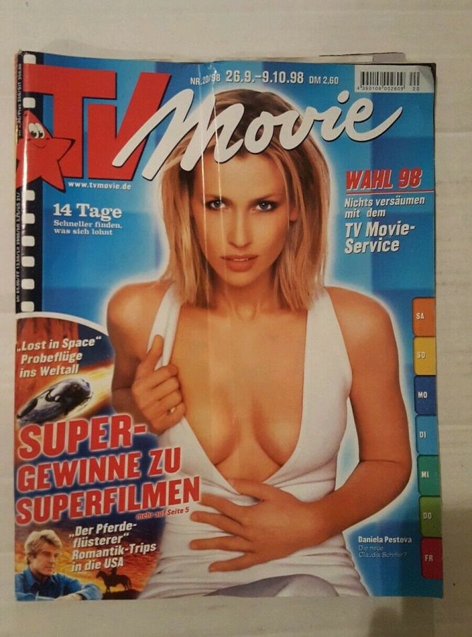 TV MOVIE magazine side cover 26 September 1998