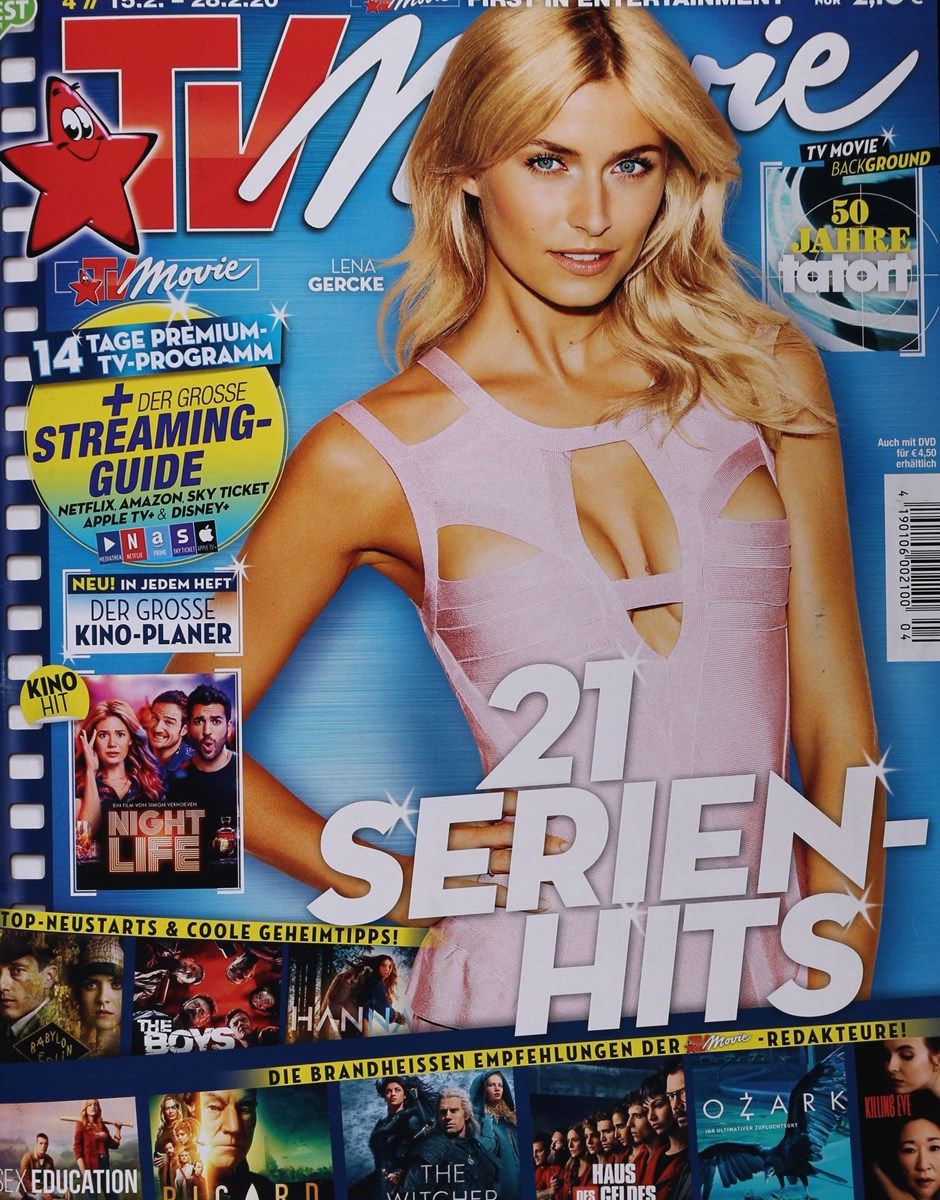 TV MOVIE magazine side cover Issue 4 13 February 2020