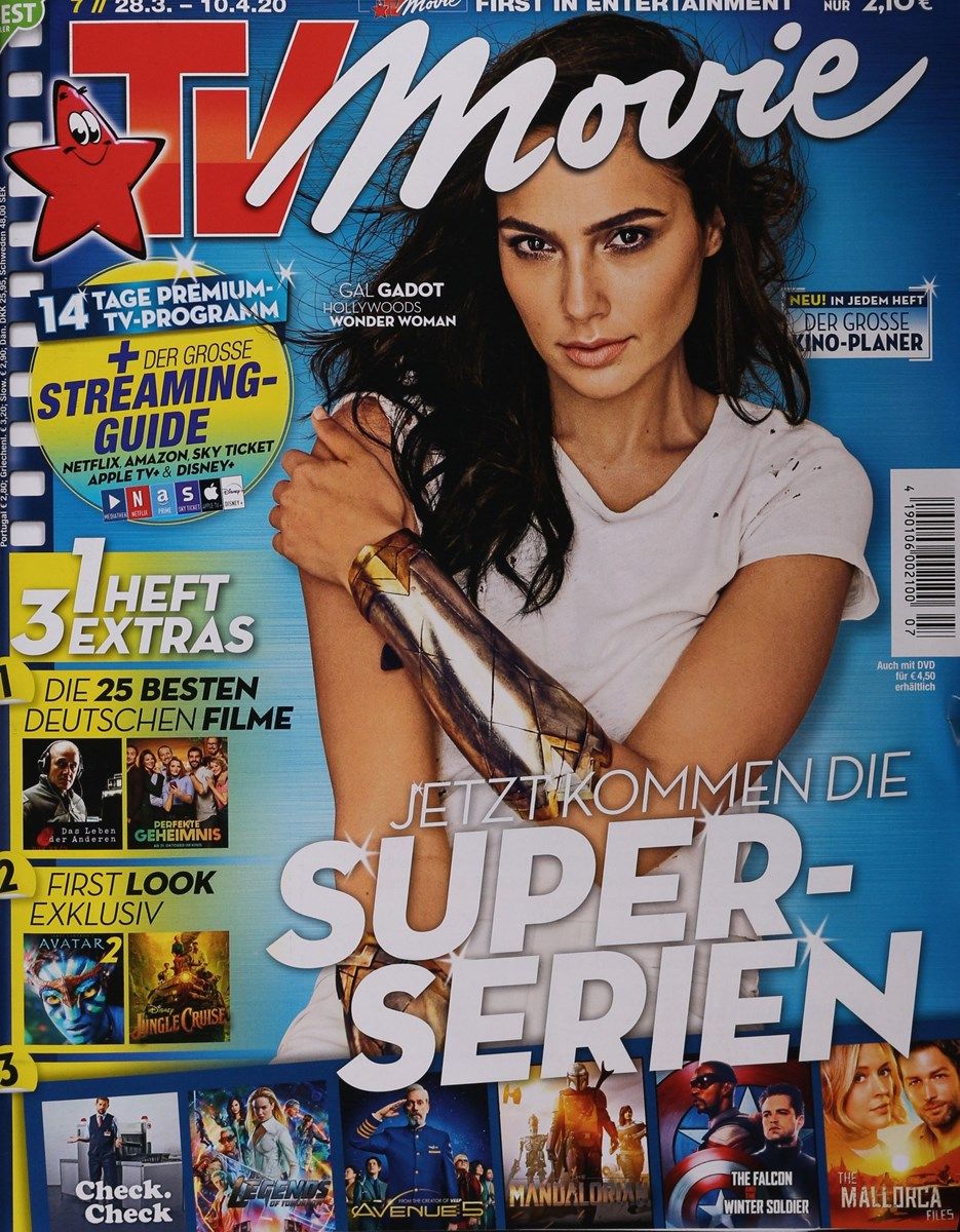 TV MOVIE magazine side cover Issue 7 28 March 2020
