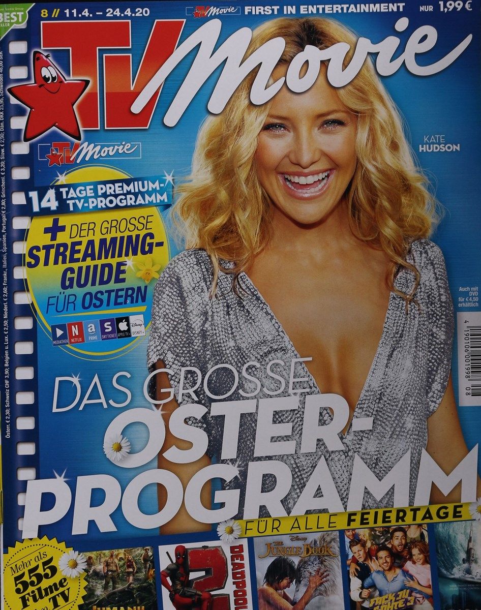 TV MOVIE magazine side cover Issue 8 11 April 2020