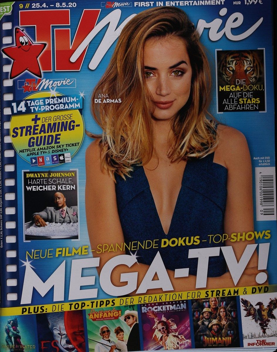 TV MOVIE magazine side cover Issue 9 25 April 2020