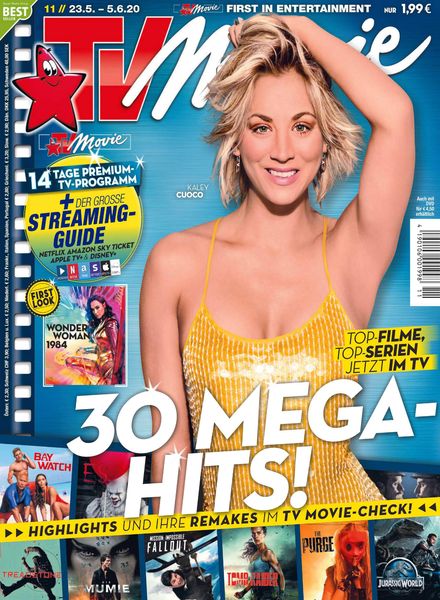 TV MOVIE magazine side cover Issue 11 23 May 2020