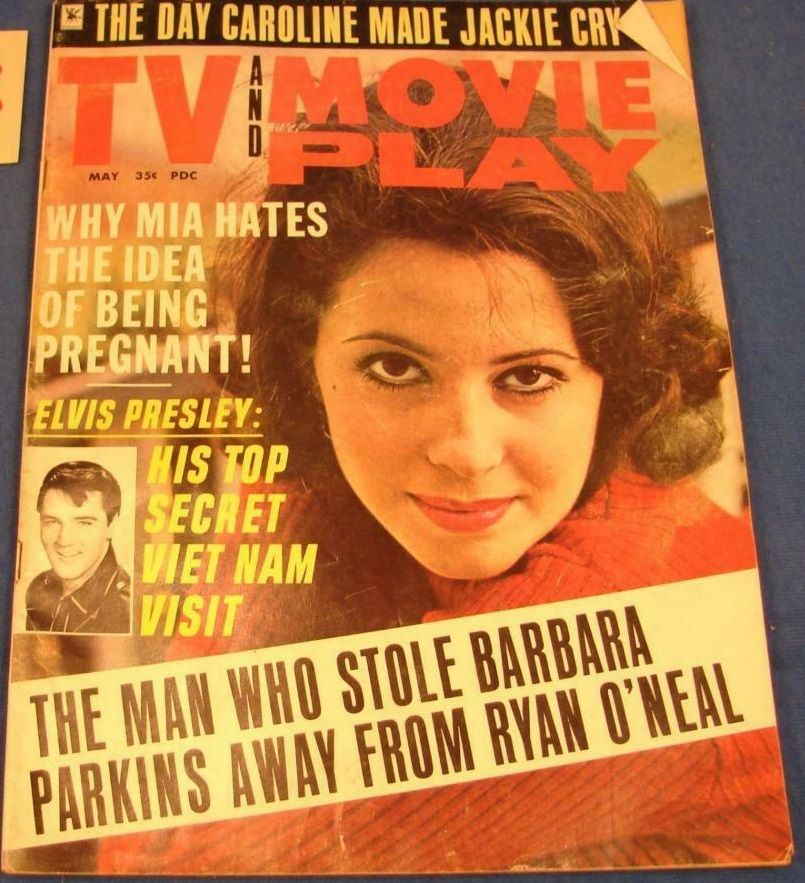 TV AND MOVIE PLAY magazine side cover  May 1967