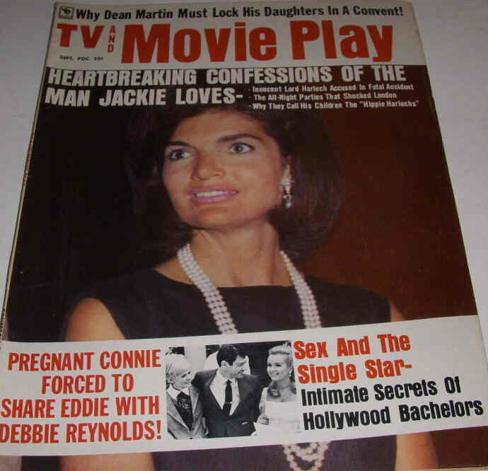 TV AND MOVIE PLAY magazine side cover September 1968