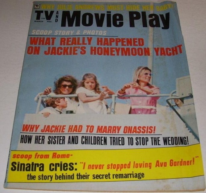 TV AND MOVIE PLAY magazine side cover  March 1969