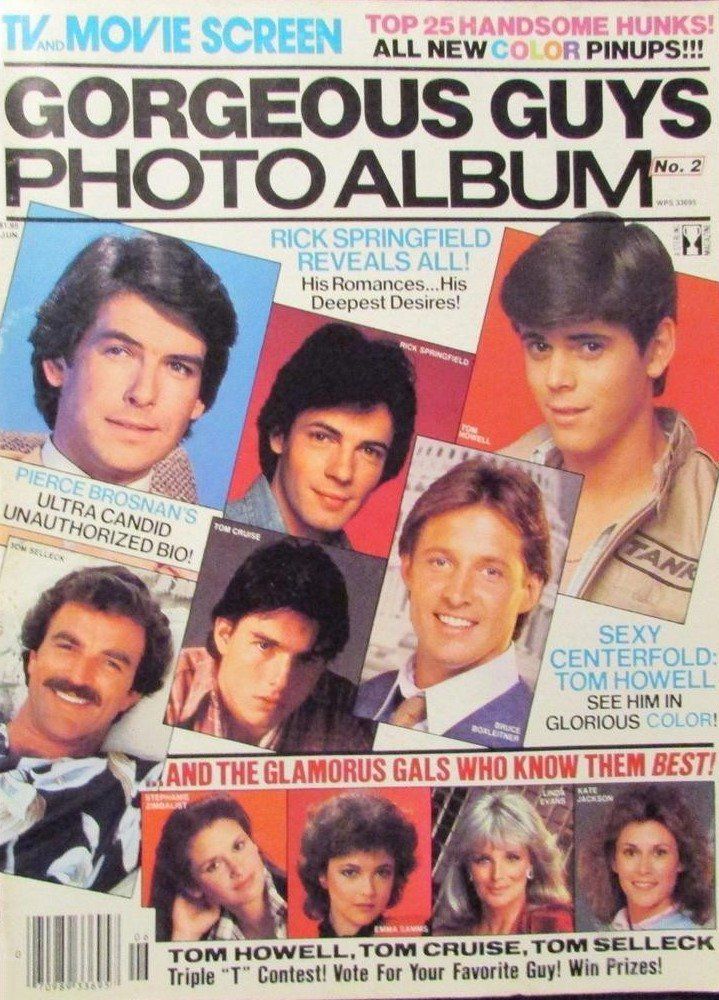 TV AND MOVIE SCREEN magazine side cover Issue 2  Annual  June 1984