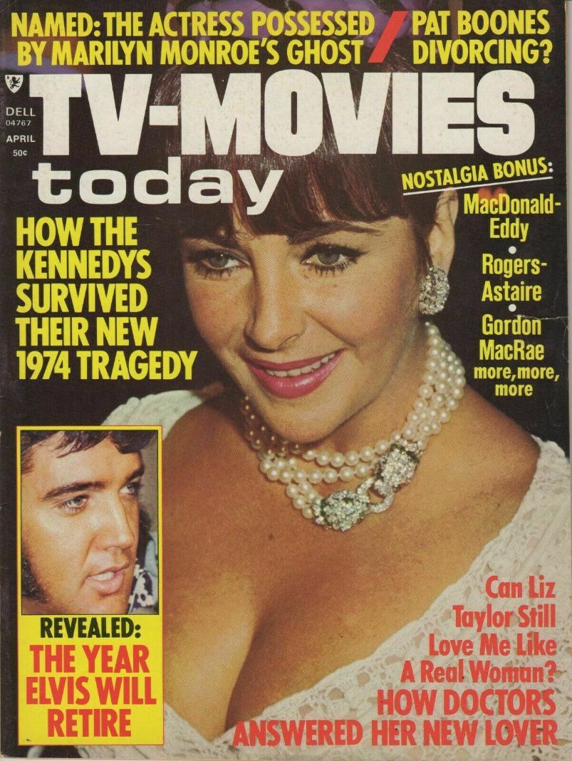 TV-MOVIES TODAY magazine side cover April 1974