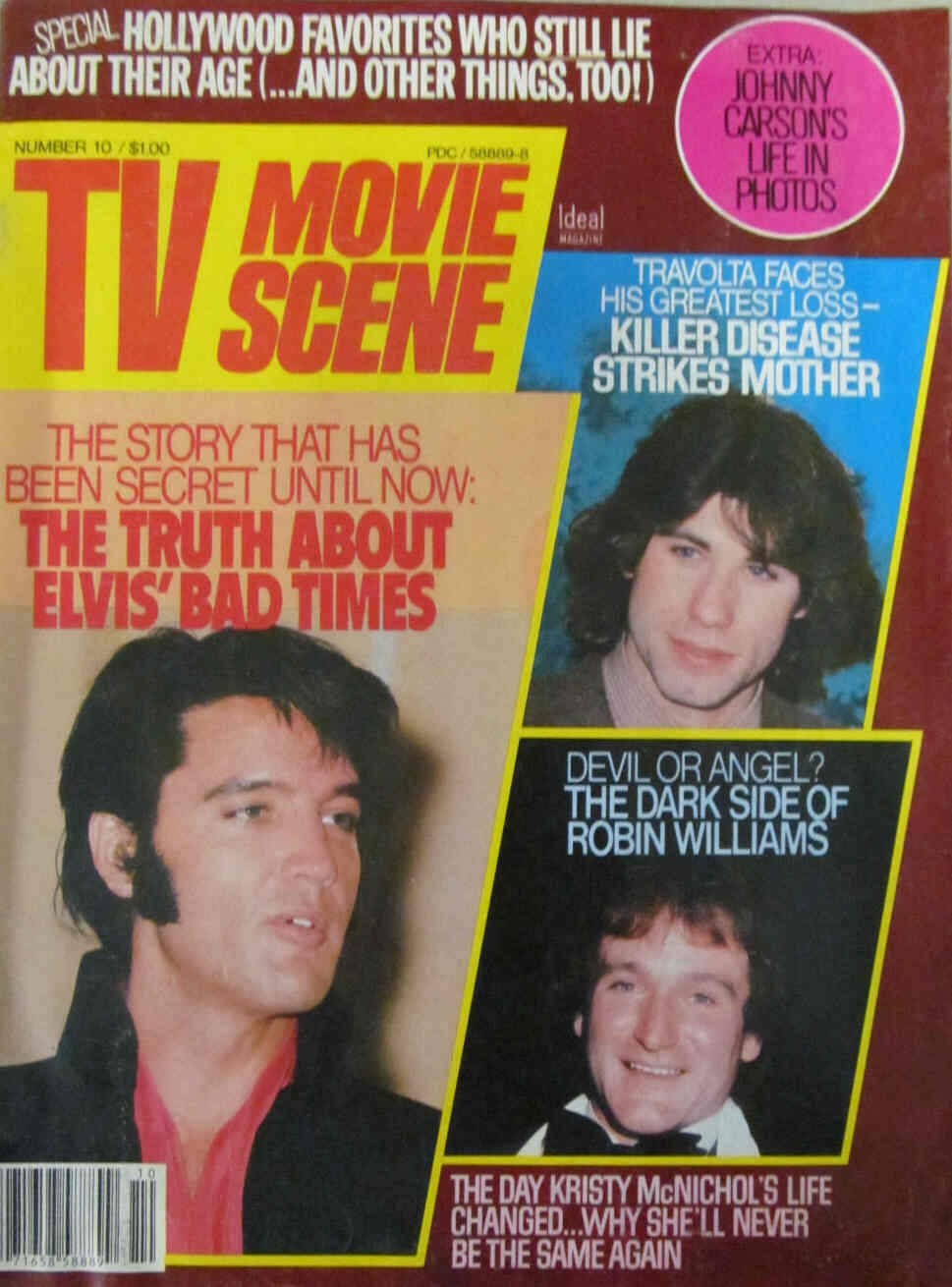TV MOVIE SCENE magazine side cover Issue 10  1979