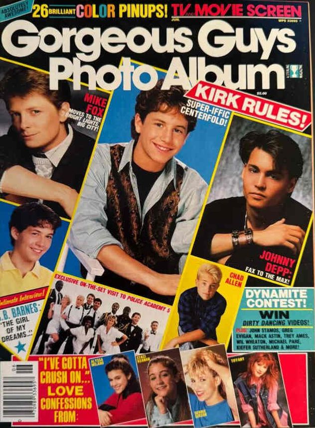 TV AND MOVIE SCREEN magazine side cover  June 1988
