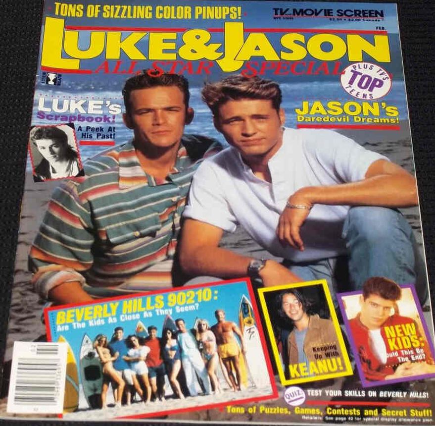 TV AND MOVIE SCREEN magazine side cover   1991