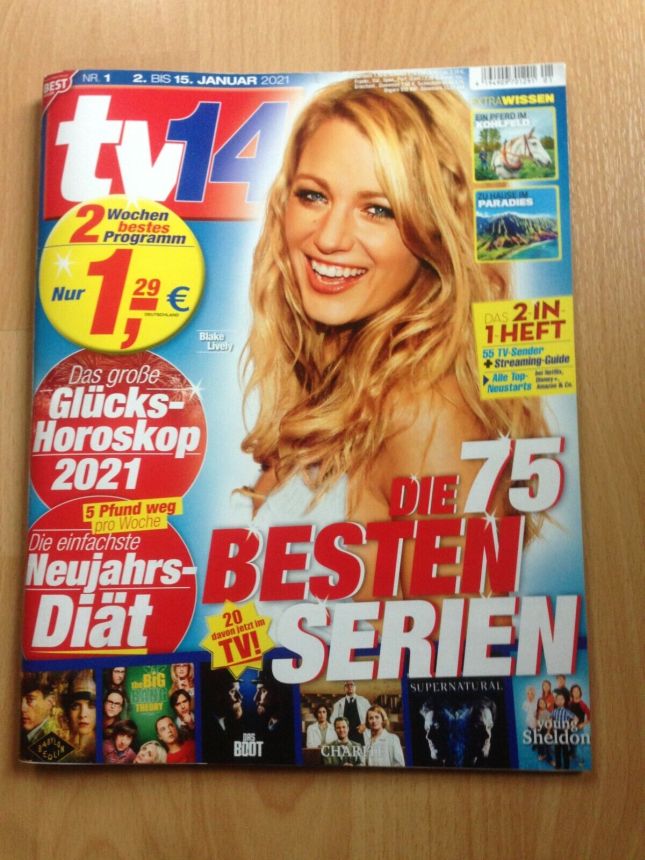 TV FOURTEEN AUSTRIA magazine side cover Issue 1 2 January 2021
