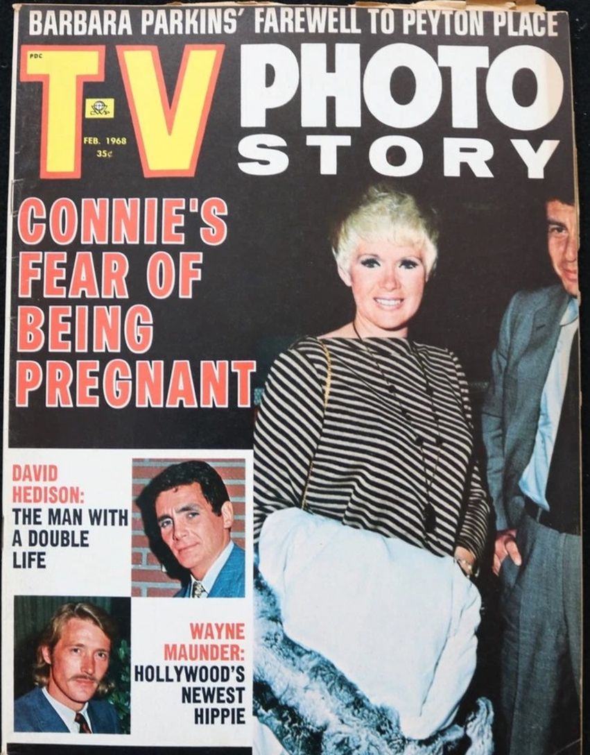 TV PHOTO STORY magazine side cover  February 1968