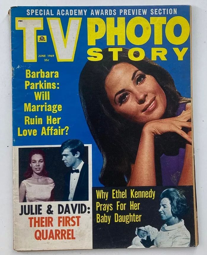 TV PHOTO STORY magazine side cover  June 1969