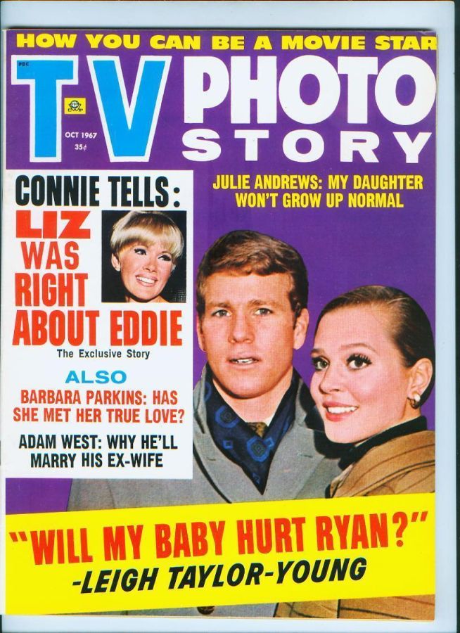TV PHOTO STORY magazine side cover October 1967