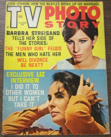 TV PHOTO STORY magazine side cover December 1968