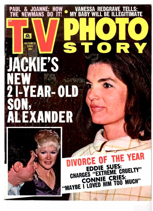 TV PHOTO STORY magazine side cover October 1969