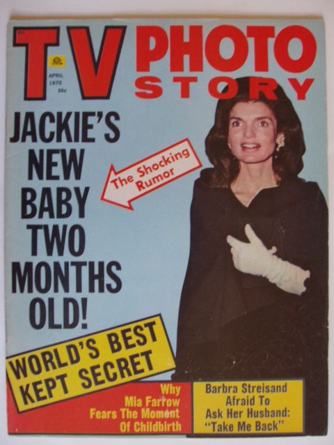 TV PHOTO STORY magazine side cover April 1970