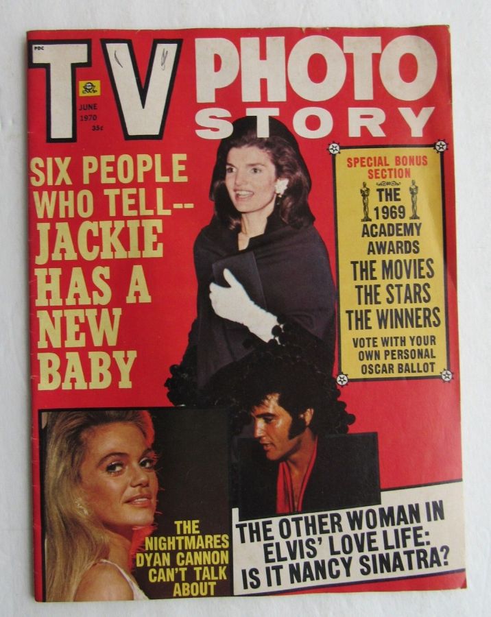 TV PHOTO STORY magazine side cover June 1970