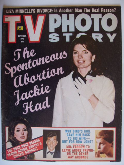 TV PHOTO STORY magazine side cover October 1970