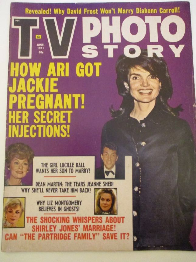 TV PHOTO STORY magazine side cover June 1971