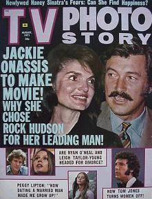 TV PHOTO STORY magazine side cover August 1971