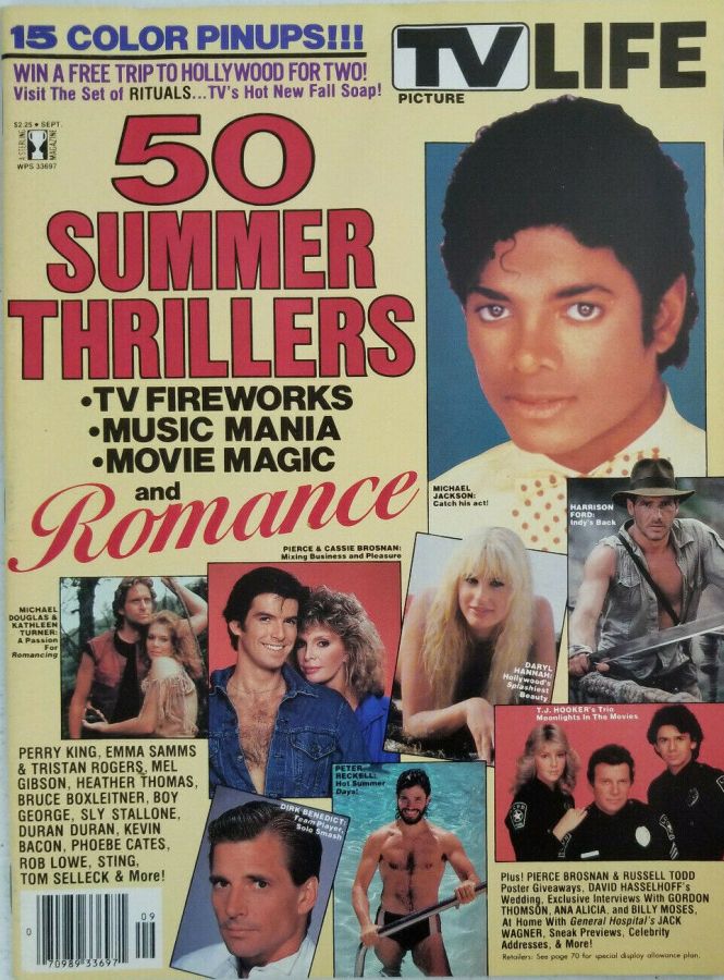 TV PICTURE LIFE magazine side cover  September 1984