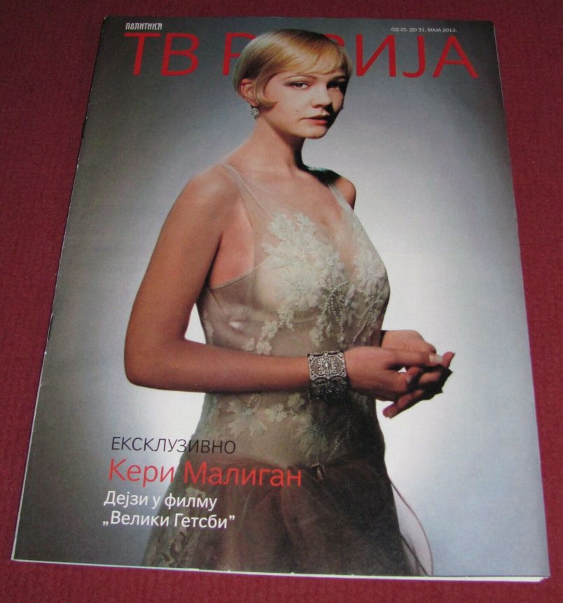 TV REVIJA magazine side cover  May 2013