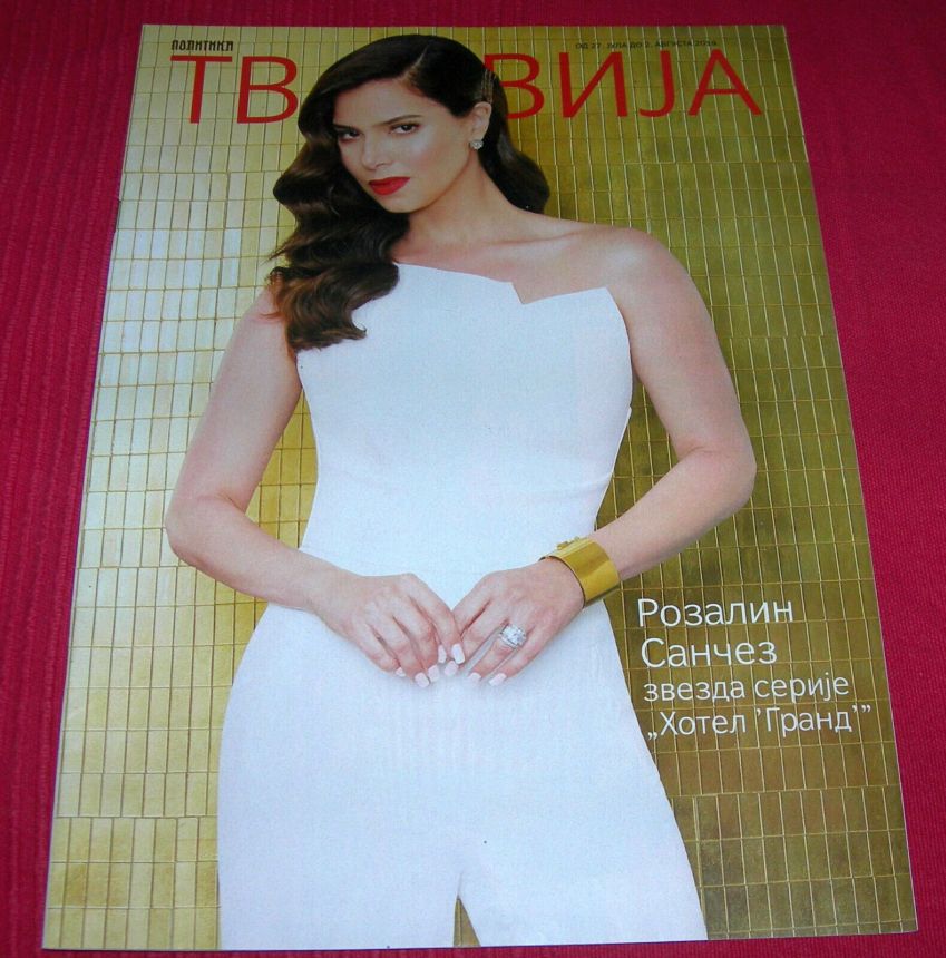 TV REVIJA magazine side cover  July 2019