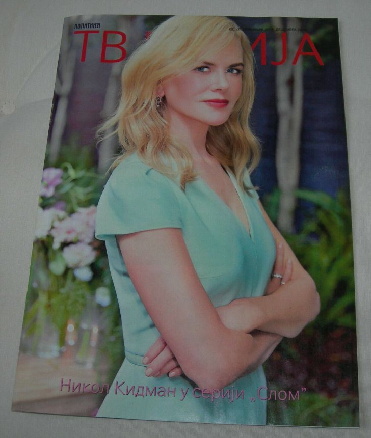 TV REVIJA magazine side cover  November 2020
