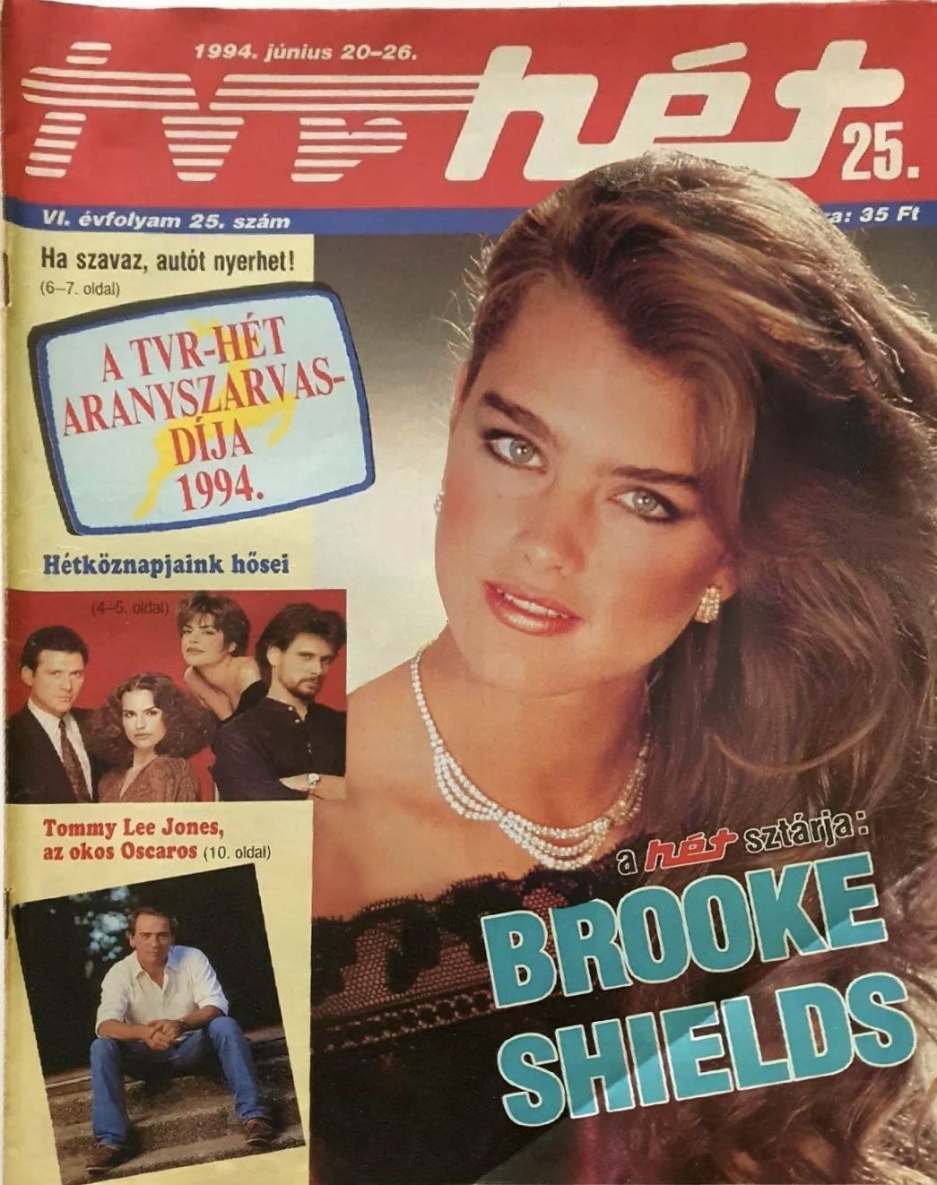 TVR HET magazine side cover Issue 25 20 June 1994
