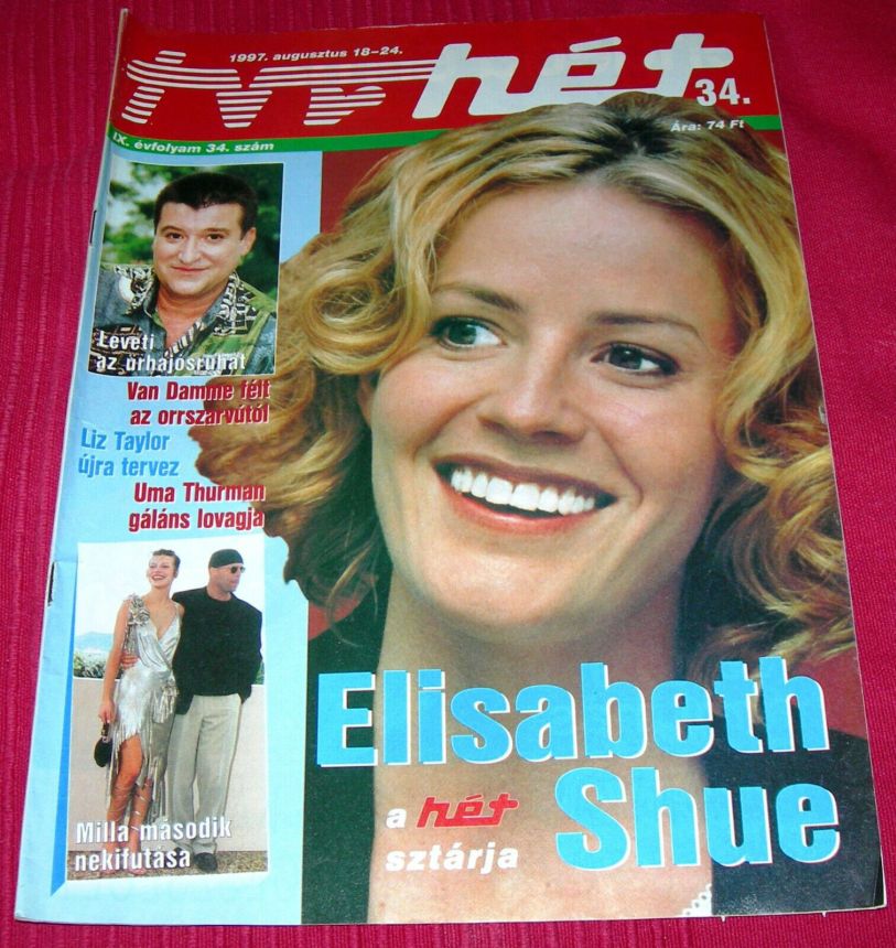 TVR HET magazine side cover Issue 34 18 August 1997